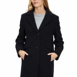 GIL BRET Wintermantel Mit Reverskragen Dunkelblau -ONLY Geschäft unnamed file 1535