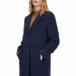 GIL BRET Wintermantel Mit Reverskragen Navy Blue 11 GIL BRET Wintermantel Mit Reverskragen Navy Blue -ONLY Geschäft unnamed file 1542