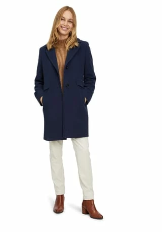 GIL BRET Wintermantel Mit Reverskragen Navy Blue 7 GIL BRET Wintermantel Mit Reverskragen Navy Blue – Bild 5