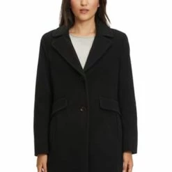 GIL BRET Wintermantel Mit Reverskragen Schwarz -ONLY Geschäft unnamed file 1549