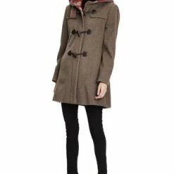 GIL BRET Dufflecoat Mit Kapuze Walnut Melange -ONLY Geschäft unnamed file 1558