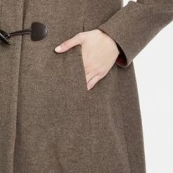 GIL BRET Dufflecoat Mit Kapuze Walnut Melange -ONLY Geschäft unnamed file 1562