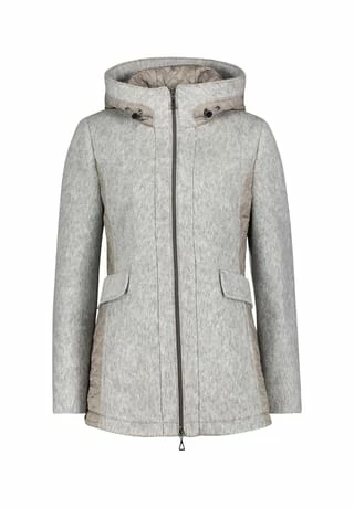 GIL BRET Wolljacke Mit Kapuze Light Grey Melange 3 GIL BRET Wolljacke Mit Kapuze Light Grey Melange