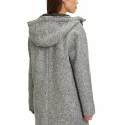 GIL BRET Wollmantel Mit Kapuze Dunkelgrau -ONLY Geschäft unnamed file 1582