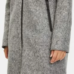 GIL BRET Wollmantel Mit Kapuze Dunkelgrau -ONLY Geschäft unnamed file 1587