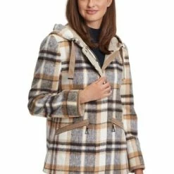 AMBER & JUNE Winterjacke Mit Kapuze Cream/ Camel -ONLY Geschäft unnamed file 1590