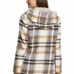 AMBER & JUNE Winterjacke Mit Kapuze Cream/ Camel -ONLY Geschäft unnamed file 1591