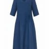 ANNA AURA Sommerkleid Linen Meerblau -ONLY Geschäft unnamed file 160