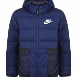 NIKE Winterjacke Kinder Sportswear Blau
