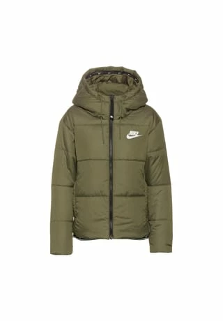 NIKE SPORTSWEAR Steppjacke NSW Reißverschluss,Reißverschluss-Tasche Damen Medium Olive-black-white 3 NIKE SPORTSWEAR Steppjacke NSW Reißverschluss,Reißverschluss-Tasche Damen Medium Olive-black-white
