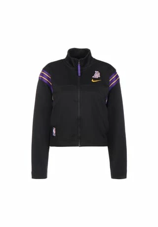 NIKE PERFORMANCE NBA Los Angeles Lakers Courtside Trainingsjacke Damen Schwarz/ Lila 3 NIKE PERFORMANCE NBA Los Angeles Lakers Courtside Trainingsjacke Damen Schwarz/ Lila