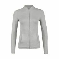 NIKE PERFORMANCE Yoga Luxe Dri-FIT Trainingsjacke Damen Grau
