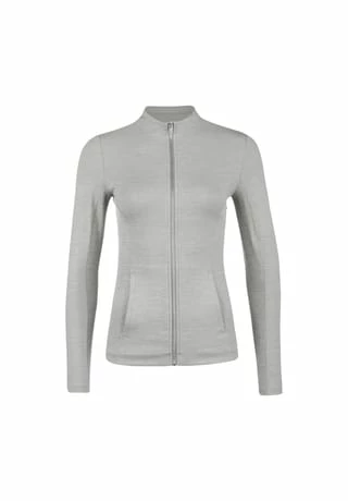 NIKE PERFORMANCE Yoga Luxe Dri-FIT Trainingsjacke Damen Grau 3 NIKE PERFORMANCE Yoga Luxe Dri-FIT Trainingsjacke Damen Grau