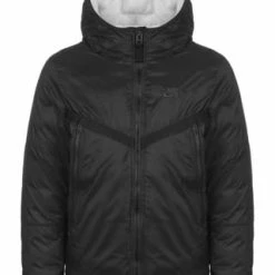NIKE Winterjacke Kinder Sportswear Schwarz