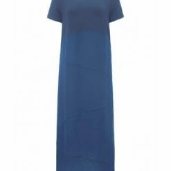 ANNA AURA Sommerkleid Linen Meerblau