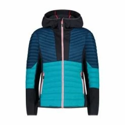 CMP Isolationsjacke Jacket Fix Hood Blau
