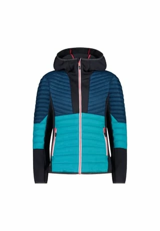 CMP Isolationsjacke Jacket Fix Hood Blau 3 CMP Isolationsjacke Jacket Fix Hood Blau