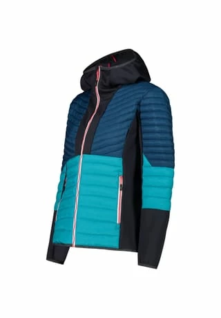 CMP Isolationsjacke Jacket Fix Hood Blau 5 CMP Isolationsjacke Jacket Fix Hood Blau – Bild 3