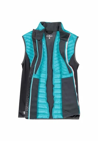 CMP Isolationsweste Vest Hybrid Blau 6 CMP Isolationsweste Vest Hybrid Blau – Bild 4