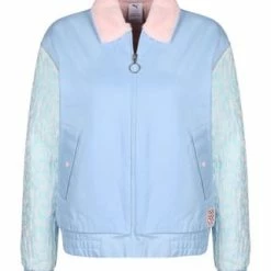 PUMA® Bomberjacke X SW Blau/ Pink