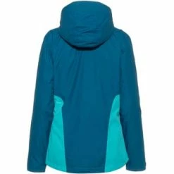 Maier® Sports Doppeljacke Gregale 3in1 Imprägnierung,Reißverschluss,Reißverschluss-Tasche,verstellbarer Bund Damen Mary Poppins-teal Pop -ONLY Geschäft unnamed file 1771