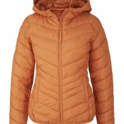 DENIM TOM TAILOR Jacke, Kapuze, Für Damen 30027 RUSTY AMBER