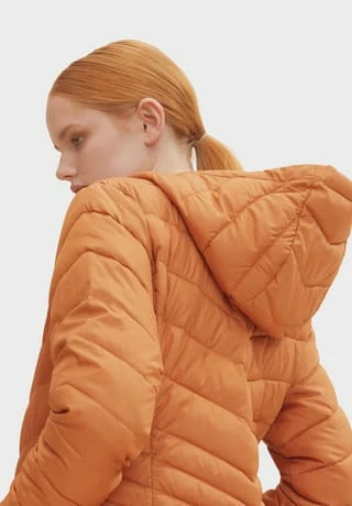 DENIM TOM TAILOR Jacke, Kapuze, Für Damen 30027 RUSTY AMBER 8 DENIM TOM TAILOR Jacke, Kapuze, Für Damen 30027 RUSTY AMBER – Bild 6