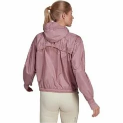 Adidas Windbreaker WINTER DESIGNED4TRAINING Kordelzug,Reißverschluss Damen Magic Mauve -ONLY Geschäft unnamed file 1821