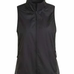 Adidas Weste, Stehkragen, Für Damen BLACK