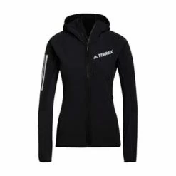 Adidas Fleecejacke TR Flooce Reißverschluss,Reißverschluss-Tasche Damen Black