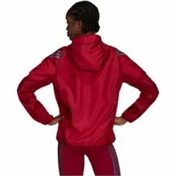 Adidas Windbreaker IDENTITY 3-STRIPES Reißverschluss,Reißverschluss-Tasche Damen Legacybur -ONLY Geschäft unnamed file 1848