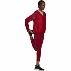 Adidas Windbreaker IDENTITY 3-STRIPES Reißverschluss,Reißverschluss-Tasche Damen Legacybur -ONLY Geschäft unnamed file 1852