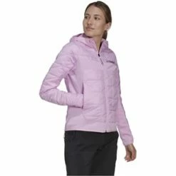 Adidas Steppjacke MT Hybrid Reißverschluss,Reißverschluss-Tasche AERO.RDY Damen Bliss Lilac -ONLY Geschäft unnamed file 1867