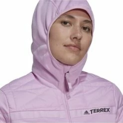 Adidas Steppjacke MT Hybrid Reißverschluss,Reißverschluss-Tasche AERO.RDY Damen Bliss Lilac -ONLY Geschäft unnamed file 1868