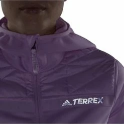Adidas Steppjacke MT Hybrid Reißverschluss,Reißverschluss-Tasche AERO.RDY Damen Bliss Lilac -ONLY Geschäft unnamed file 1871