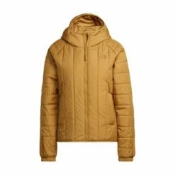 Adidas Steppjacke Itavic Reißverschluss,Reißverschluss-Tasche Damen Golden Beige