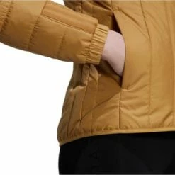 Adidas Steppjacke Itavic Reißverschluss,Reißverschluss-Tasche Damen Golden Beige -ONLY Geschäft unnamed file 1880