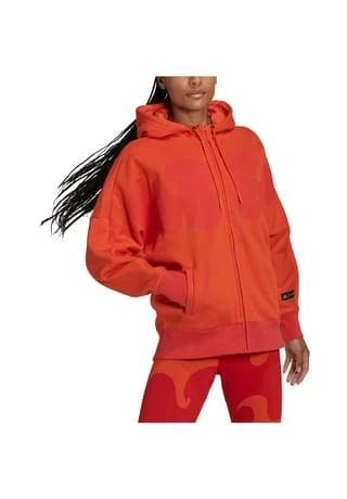 Adidas Sweatjacke Marimekko Kordelzug,Taschen Damen Collegiate Orange 7 Adidas Sweatjacke Marimekko Kordelzug,Taschen Damen Collegiate Orange – Bild 5