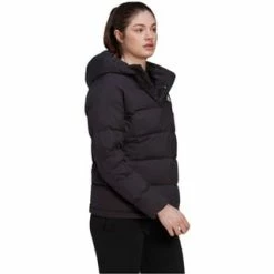 Adidas Daunenjacke Helionic Knopfleiste,Reißverschluss,Reißverschluss-Tasche Damen Black -ONLY Geschäft unnamed file 1901