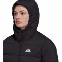 Adidas Daunenjacke Helionic Knopfleiste,Reißverschluss,Reißverschluss-Tasche Damen Black -ONLY Geschäft unnamed file 1904