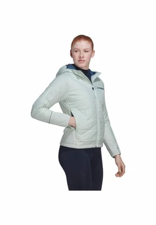 Adidas Steppjacke MT Reißverschluss,Reißverschluss-Tasche,Taschen Damen Linen Green 6 Adidas Steppjacke MT Reißverschluss,Reißverschluss-Tasche,Taschen Damen Linen Green – Bild 4