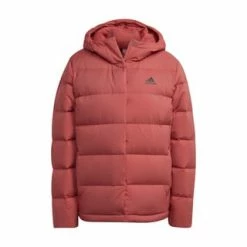 Adidas Daunenjacke Helionic Knopfleiste,Reißverschluss,Reißverschluss-Tasche Damen Wonder Red