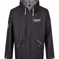 TWELVE.SIXTEEN 12.16 Regen- Und Matschjacke 12.16 Rain 100 W/zipper Black Black