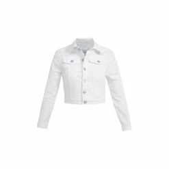 RECOVER Pants Jeansjacke WEIß