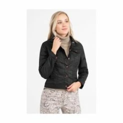 RECOVER Pants Lederimitatjacke Damen Jacke In Lederoptik SCHWARZ