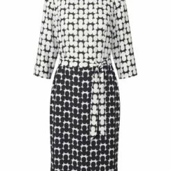 UTA RAASH Cocktailkleid Dress Schwarz/ Weiß
