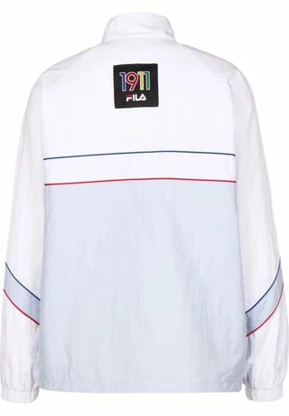 FILA Trainingsjacke Oceane Weiß/ Blau 4 FILA Trainingsjacke Oceane Weiß/ Blau – Bild 2