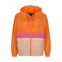 New Balance Athletics Amplified Woven Jacke Damen Orange/ Rosa