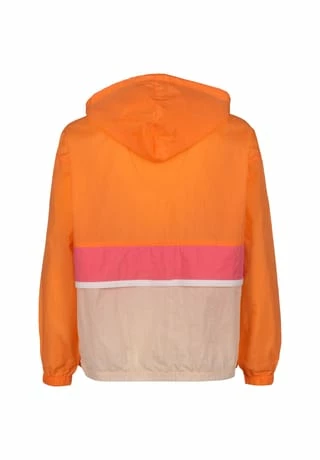 New Balance Athletics Amplified Woven Jacke Damen Orange/ Rosa 4 New Balance Athletics Amplified Woven Jacke Damen Orange/ Rosa – Bild 2