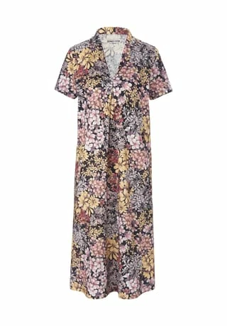 GREEN COTTON® Jerseykleid Cotton Multicolor/ Vanille 3 GREEN COTTON® Jerseykleid Cotton Multicolor/ Vanille